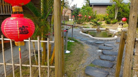 八田與一宅の裏庭2