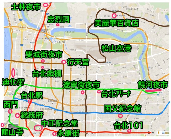 台北観光には安くて便利で安心なMRTを使おう【特別マップ作成】 | GoGoザウルス