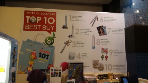 台北101　5階 土産人気ベスト10