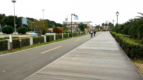 八里の自転車道2