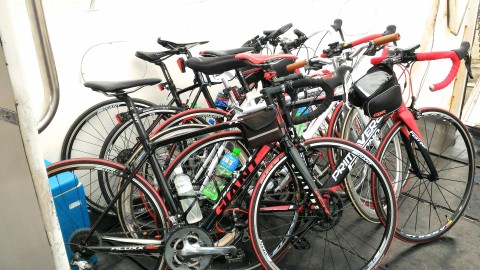 台湾人サイクリストの自転車