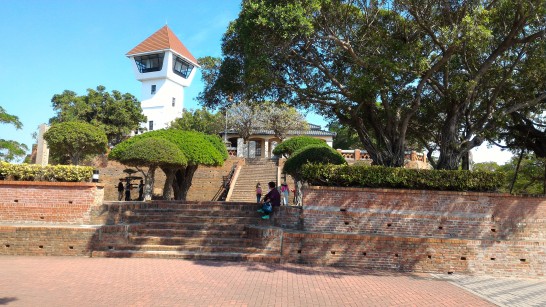 安平古堡史跡記念館と展望台