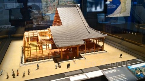石山本願寺復元模型