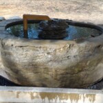 嘉義神社　手水鉢3