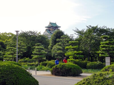 天守閣遠景