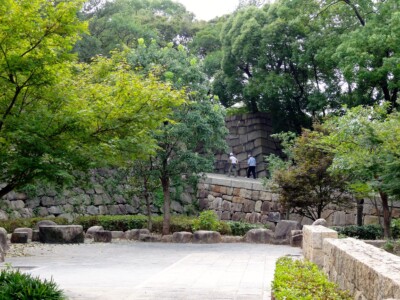 青屋門への進入路２