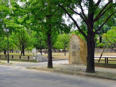 公園北側桃園