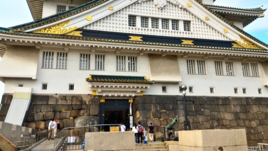 大阪城天守閣出入り口